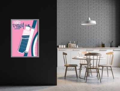 Poszter képek Giro D Italia túra Olaszország Poszter