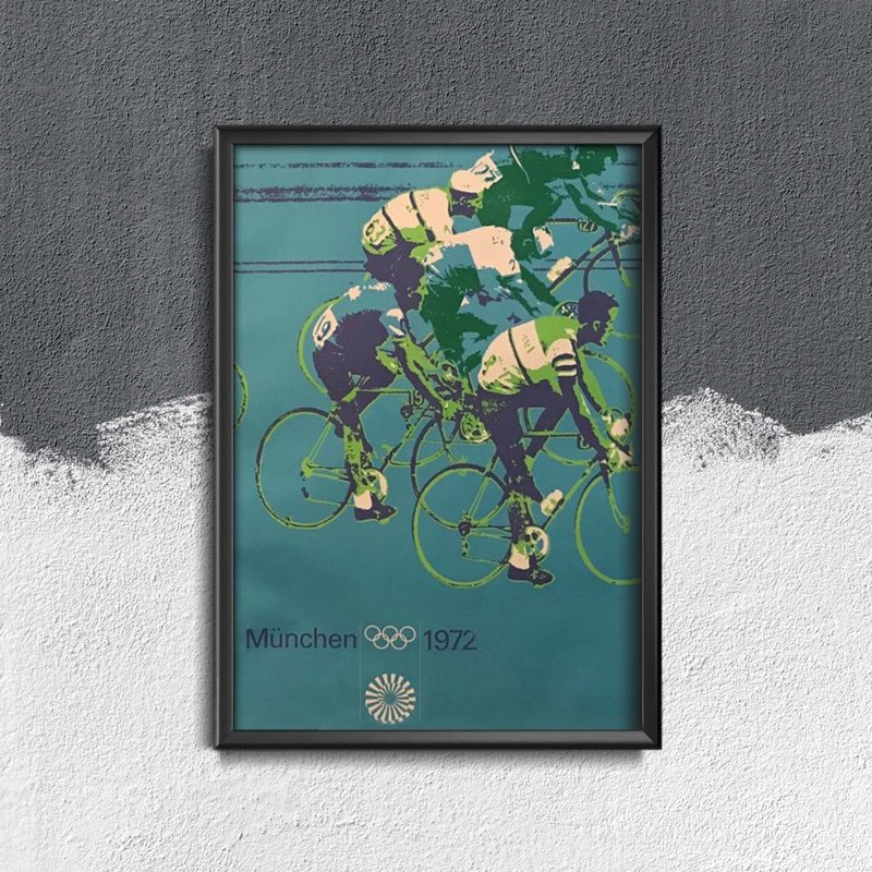 Plakát poszter Olimpiai kerékpár poszter
