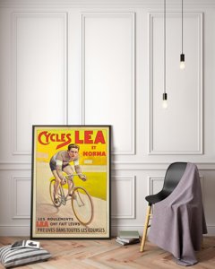 Retro plakát Campionati del Mondo di Ciclismo Kerékpár poszter