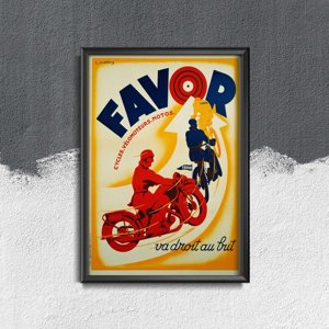 Retro plakát Photo Tour de France Charly Gaul
