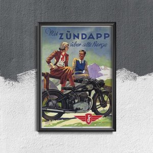 Retro poszterek Zündapp
