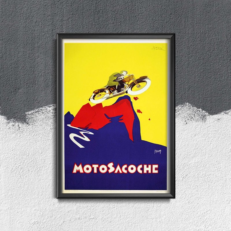 Retro poszterek Motosacoche