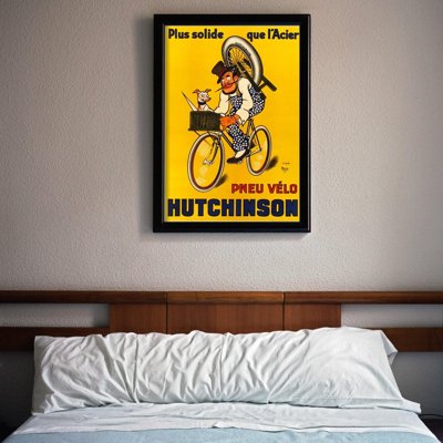 Retro poszterek Pneu velo hutchinson vintage by mich
