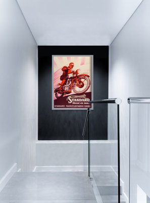 Retro poszterek Motorkerékpár