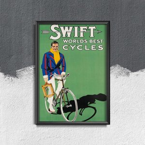 Retro poszterek Gyors kerékpárok