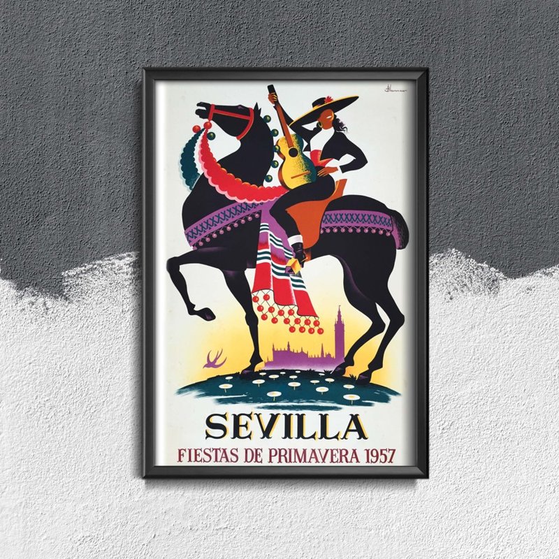 Poszter Sevilla Fiesta de Primavera