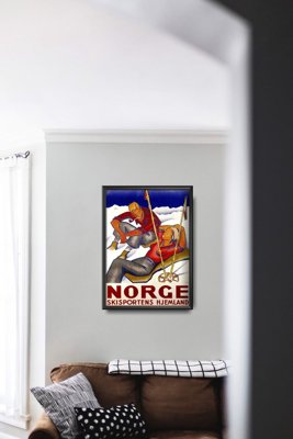 Poszter Vintage Norvégia