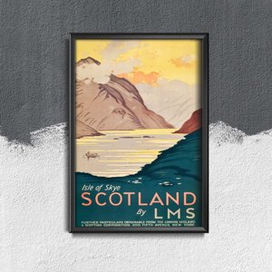 Poszter Vintage Skócia