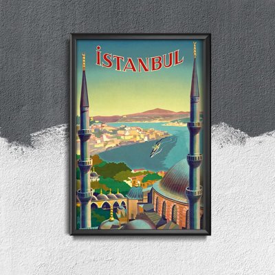 Fali poszter Isztanbul, Törökország