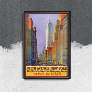 Fali poszter New York Fifth Avenue