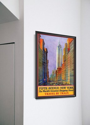 Fali poszter New York Fifth Avenue
