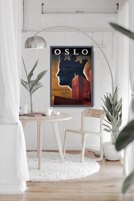Fali poszter Norvégia Oslo