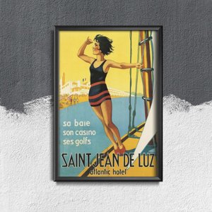 Plakát poszter Saint Jean de Luz