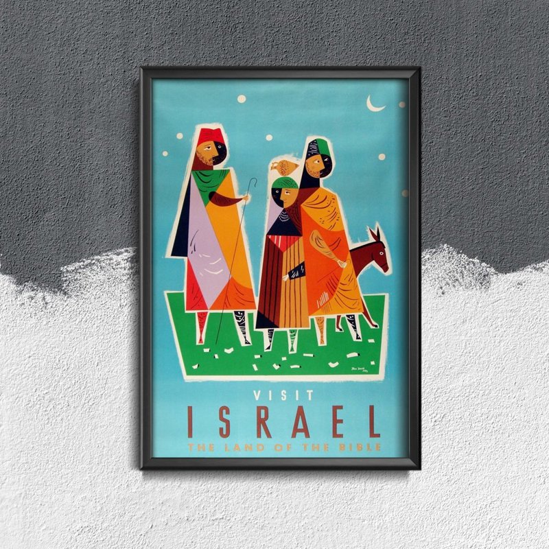 Plakát poszter Izrael