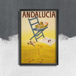 Plakát poszter Spanyolország Andalúzia