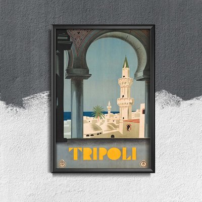 Plakát poszter Trypolis Libanon