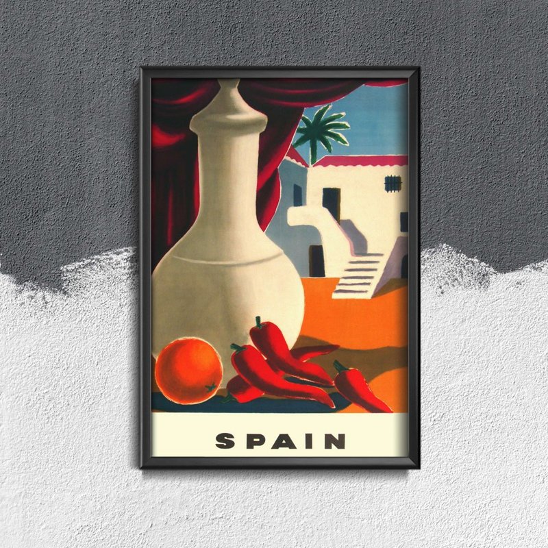 Retro poszterek Spanyolország