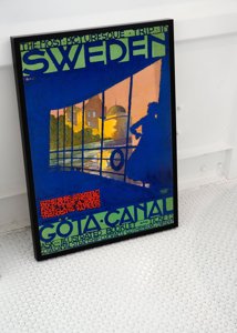 Retro poszterek GÖTA csatorna Svédországban