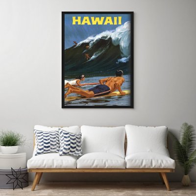 Retro poszterek Hawaii