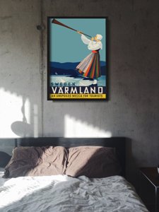 Plakát Svédország Varmland