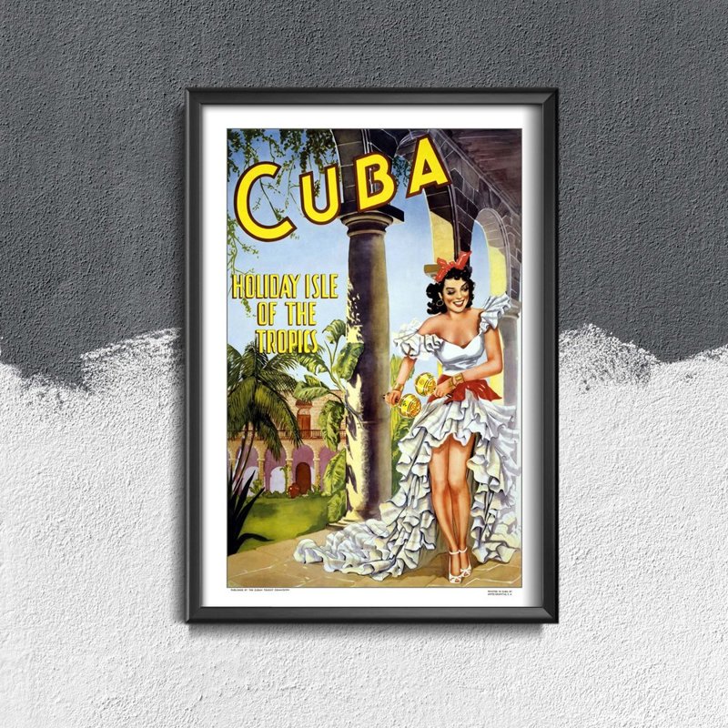 Plakát Ünnepek Kubában