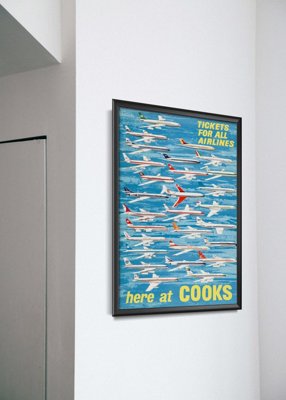 Plakát Itt a Cooks Airlines