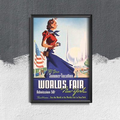 Plakát World Trade Fair New York USA