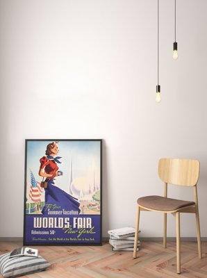 Plakát World Trade Fair New York USA