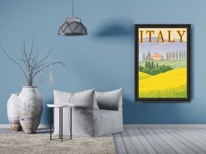 Plakát Olaszország nézet