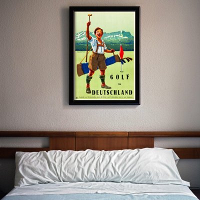 Plakát Németország Golf