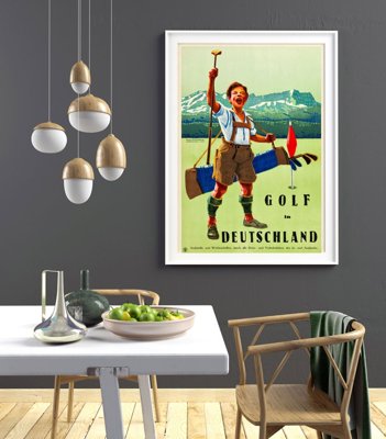 Plakát Németország Golf