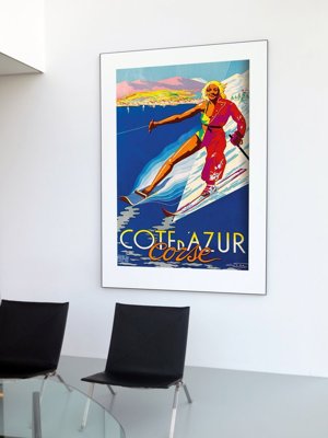 Plakát Dél-Franciaország Korzika