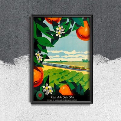 Poszter képek Ezüst flotta útvonal