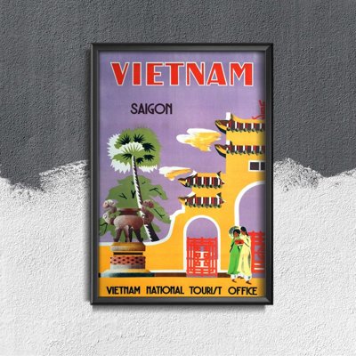 Poszter képek Vietnam Saigon Nemzeti Turista