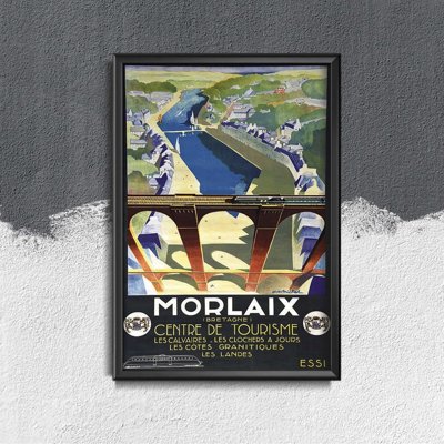 Poszter képek Morlaix Bretagne
