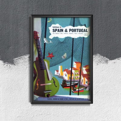 Poszter képek Spanyolország és Portugália
