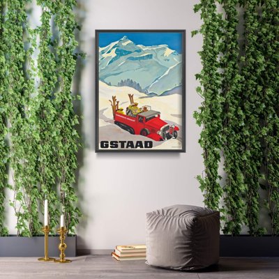 Poszter képek Gstaad Svájc