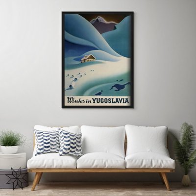 Poszter képek Téli Jugoszláviában