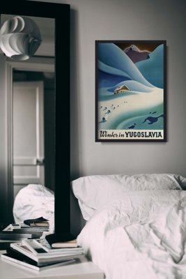 Poszter képek Téli Jugoszláviában