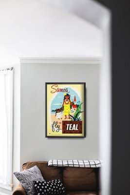 Poszter képek Samoa teal