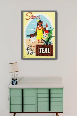 Poszter képek Samoa teal