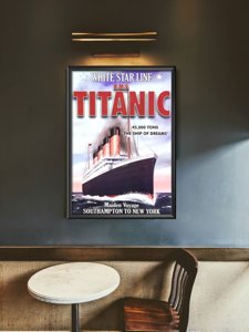 Poszter képek Titanic Southampton New Yorkba