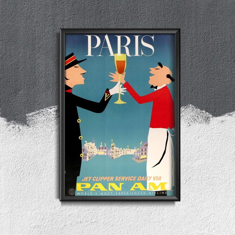 Poszter képek Párizs francia levegő