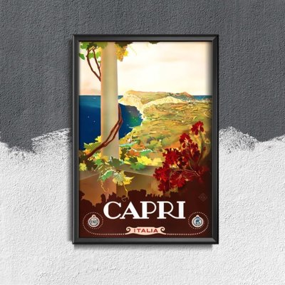 Poszter képek Capri Olaszország