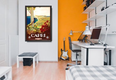 Poszter képek Capri Olaszország