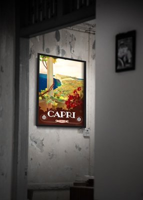 Poszter képek Capri Olaszország