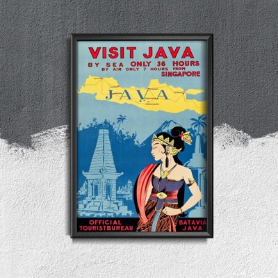 Poszter képek Java Indonézia