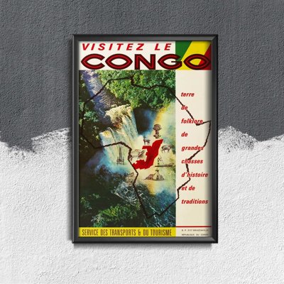 Poszter képek Visitex le congo afrikai