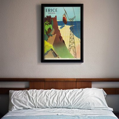 Poszter képek Erice Sicilia Olaszország