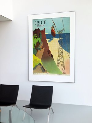 Poszter képek Erice Sicilia Olaszország